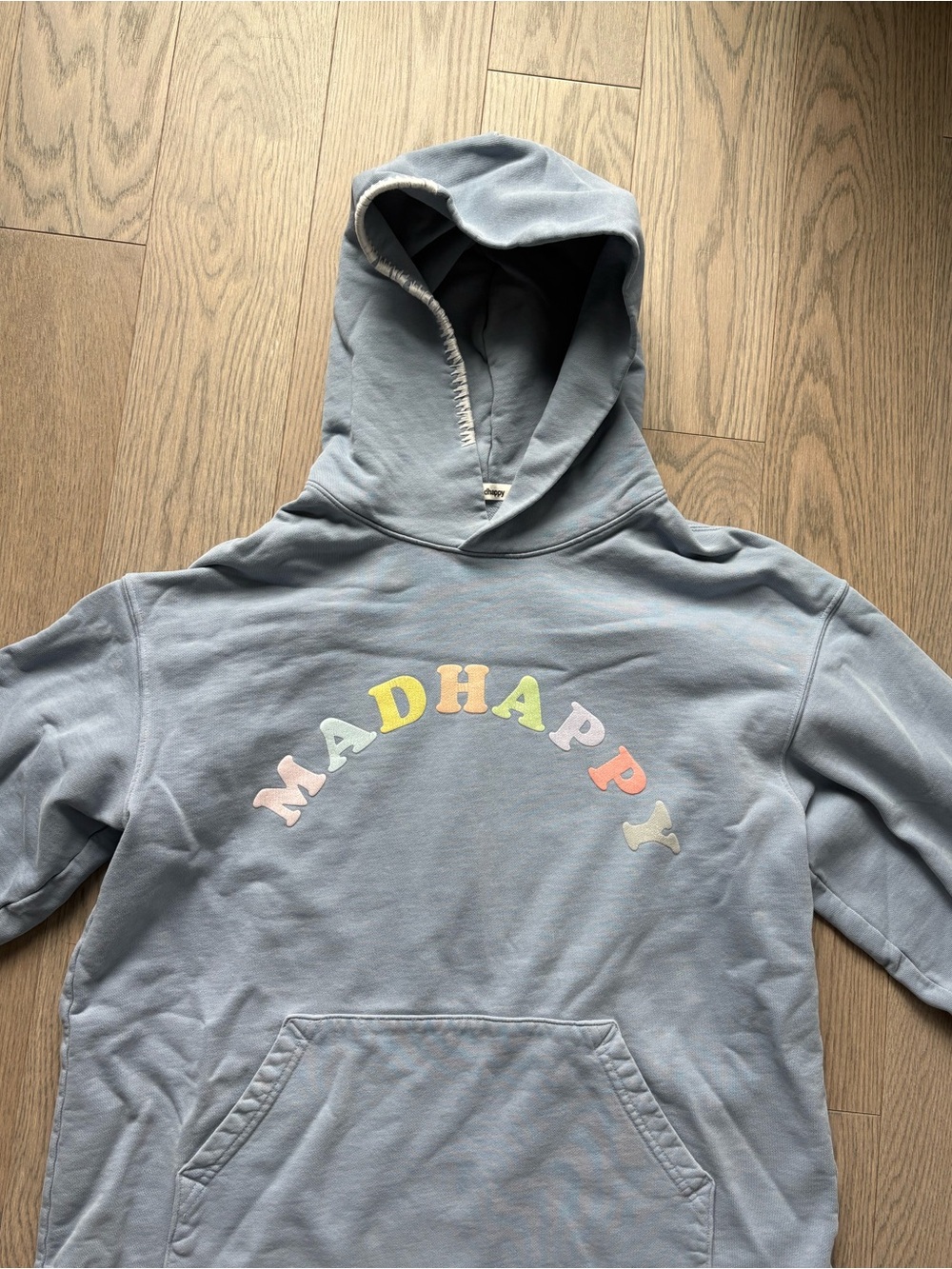 MADHAPPY Light Blue Hoodie